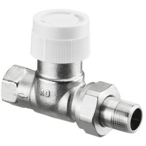 Oventrop AV 9 Thermostatventil DN 15 R 1/2" Außengewinde x Rp 1/2" Innengewinde, Rücklauf-Durchgang