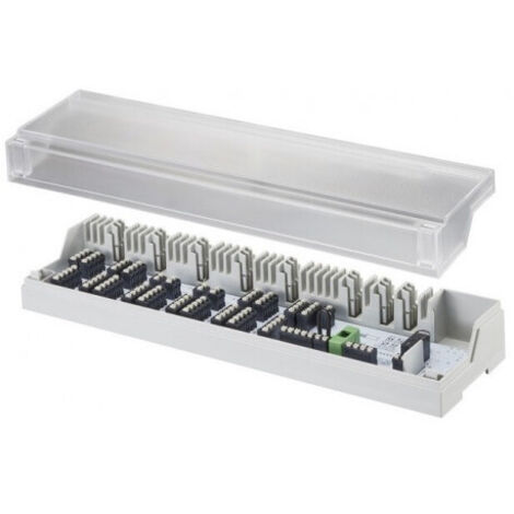 OVENTROP Bornier électrique pour chauffage au sol 6 zones de régulation, chauffage, 24 V / 230 V, 1400980