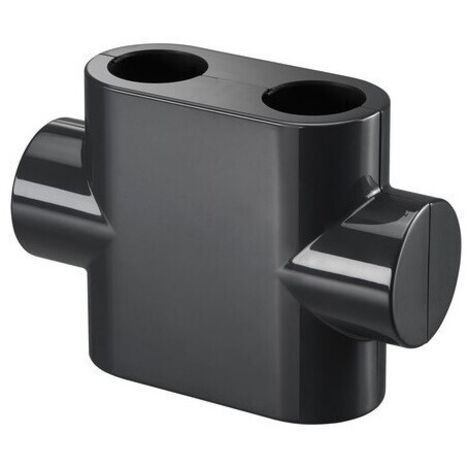 OVENTROP Cache design droit pour Multiblock T/TU/TQ anthracite, 1184088