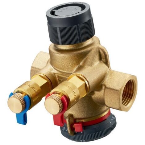 Oventrop Cocon QT Regulierventil mit Messventilen, DN 15 beidseitig Innengewinde, 200-1300l/h