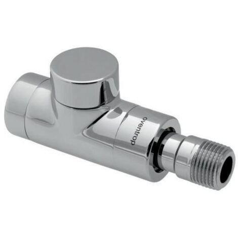 Oventrop Combi E Heizkörperverschraubung DN 15 1/2", PN 10 Durchgangsausführung, verchromt
