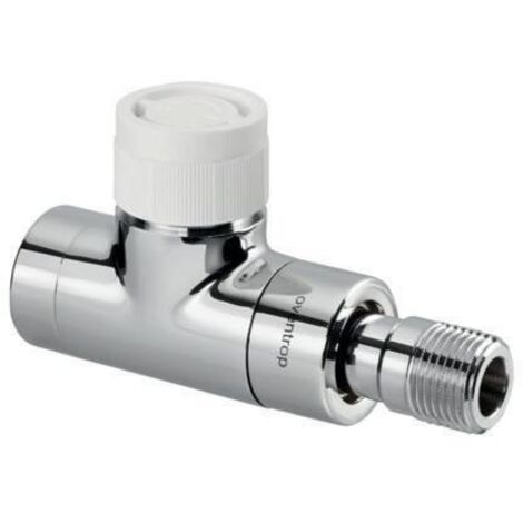 Oventrop E Thermostatventil DN 15 1/2", PN 10 Durchgangsausführung, Anthrazit