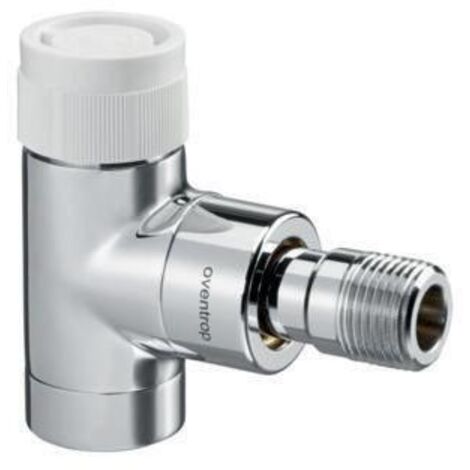 Oventrop E Thermostatventil DN 15 1/2", PN 10 Eckausführung, verchromt