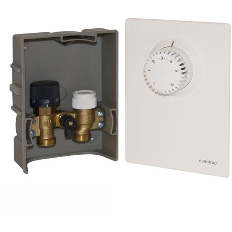 Oventrop Einzelraumregelung Unibox E plus mit Thermostat und RTL Ventil 1022633