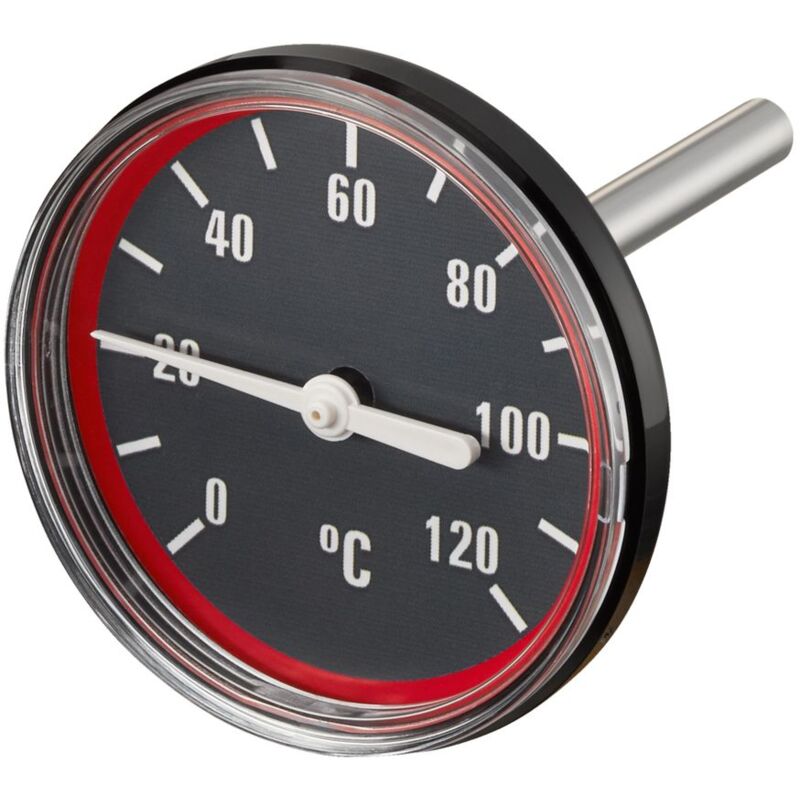 Oventrop Thermometer für Regumat und Regusol Stationen DN 20, Rot