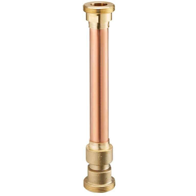 Oventrop - Flanschrohr mit Sperrventil für Regumat-180 dn 25 mit Pumpenkugelhahn, Länge 279mm