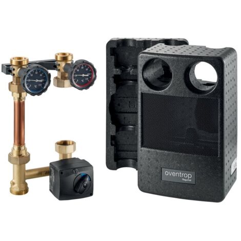 OVENTROP Gemischte Heizkreisstation Regumat M3-180 kurze Bauform DN 25, ohne Pumpe, 1357220