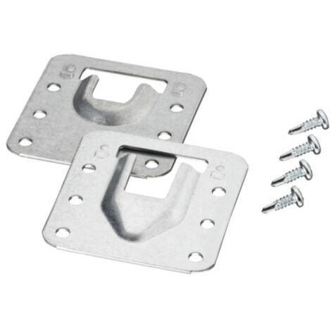 Oventrop Halterung mit 1 Halteblech und 2 Schrauben für Toc-Uno, Toc-Duo, Toc-Duo-3