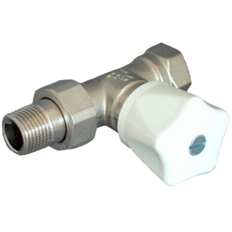 Oventrop HR Handregulierventil DN 15 1/2", PN 10 Durchgangsausführung,Handrad Weiß