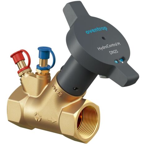 Oventrop HydroControl M Strangregulierventil PN 25 DN 25 Rp 1” Innengewinde HydroPort, entzinkungsbeständig