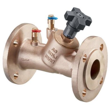 Oventrop Hydrocontrol VFR Strangregulierventil DN 50 PN 16 Flansch DIN, 2 Messventile, Rotguss