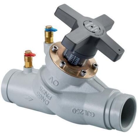 Oventrop Hydrocontrol VGC Strangregulierventil DN 65 Rollnutanschluss 73mm, PN 25 GG 25