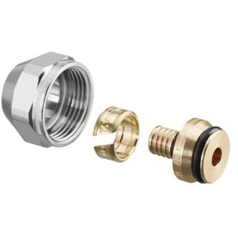 Oventrop Klemmringverschraubung Cofit S für Copipe 14 x 2 mm x G 3/4" ÜM vernickelt 1507954