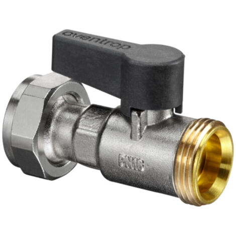 Oventrop Kugelhahn für Multidis S - Verteiler zur Heizkreisabsperrung,3/4" Außengewinde