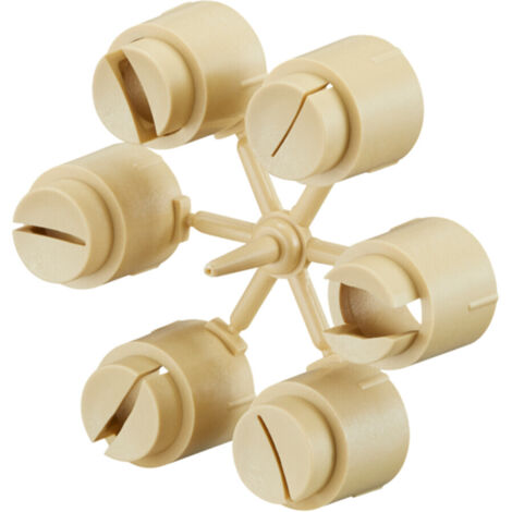 Oventrop Kvs Blenden Set mit integrierter Regelschürze, 2-fach