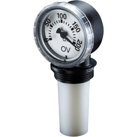 Oventrop Mechanischer Inhaltsanzeiger stufenlos einstellbar, 1 1/2", 0-200 cm