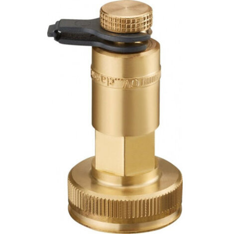 OVENTROP Messadapter mit Classic Messtechnik und Innengewinde G 3/4, zum Anschluss an Entleer- und Füllwerkzeuge und an KFE-Hähne, 1060298
