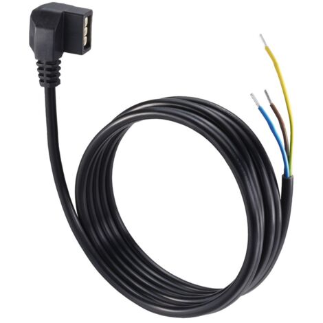 Oventrop Netzanschlusskabel mit Winkelstecker für Wilo Para