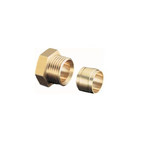 Oventrop Ofix-Oil Klemmringverschraubung 10mm 2-fach für Zweistrangfilter und Flexo-Block