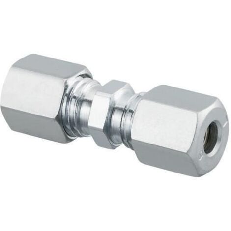 Oventrop Ofix-Oil Verschraubung 2083252 8x8mm, gerade, Stahl, verzinkt