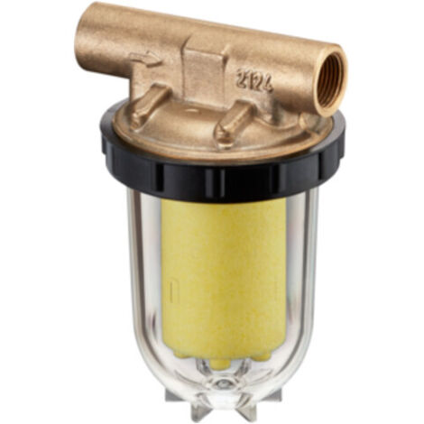 Oventrop Oilpur E Heizölfilter-Einstrang 2x3/8" Innengewinde, Nickelsieb 100-150um