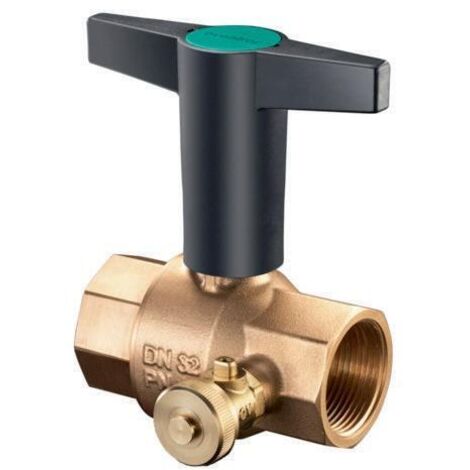 Oventrop Optibal TW Trinkwasserkugelhahn DN 32 1 1/4 Innengewinde, Rotguss