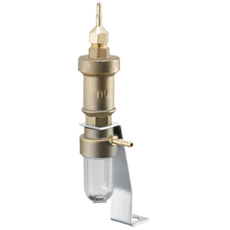 Oventrop Flüssigkeitssicherung mit Konsatgefäß, Schlauchanschlüsse 4 und 6mm