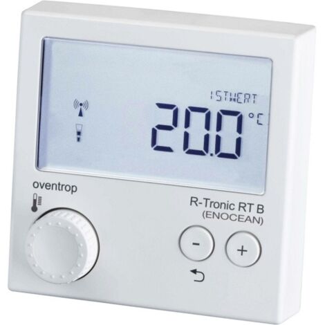 OVENTROP R-Tronic RT B Funkthermostat (EnOcean) für Smart Home Anwendungen, batteriebetrieben, 1150780