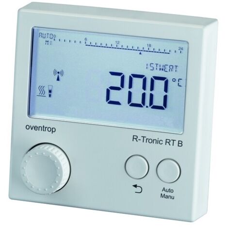 OVENTROP R-Tronic RT B Funkthermostat (herstellereigene Funkkommunikation) batteriebetrieben, 1150680