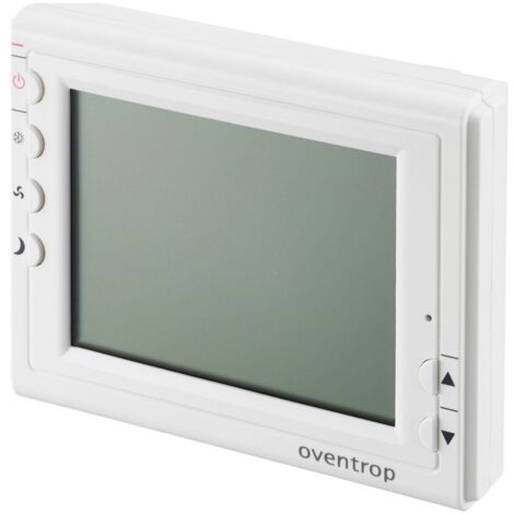 Oventrop Raumthermostat für Zweileiteranwendungen, Aufputz Heizen/Kühlen mit Display, 0-10V