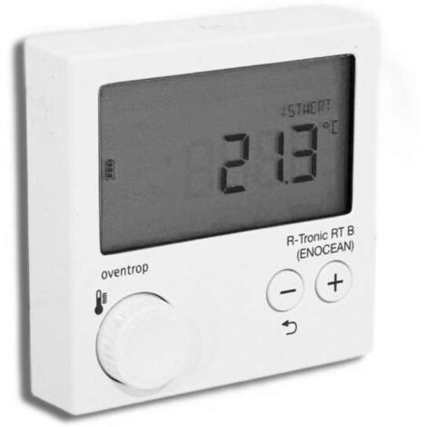 Oventrop Raumthermostat "R-Tronic RT B" (ENOCEAN) Funk-Thermostat für Smart Home 1150780