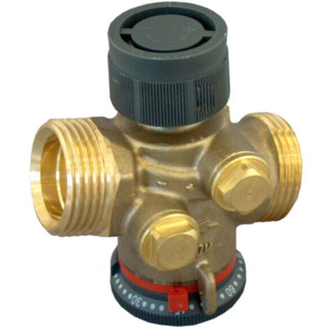 Oventrop Regulierventil Cocon QT ohne Messventile, DN 20 G 1” Außengewinde, 150-1050l/h
