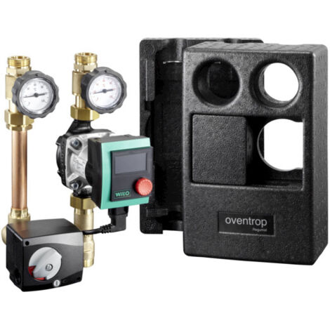 Oventrop Regumat M3-130 Station DN 20 mit Wilo Para 15-130/6-43/SC-9
