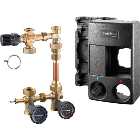 Oventrop Regumat RTA-180 Station 1354580 DN 25, sans pompe, avec isolation universelle