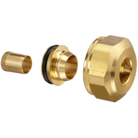 Oventrop Regusol Klemmringverschraubung DN 25 G 1” Überwurfmutter 15mm, 2-fach, Hülsen