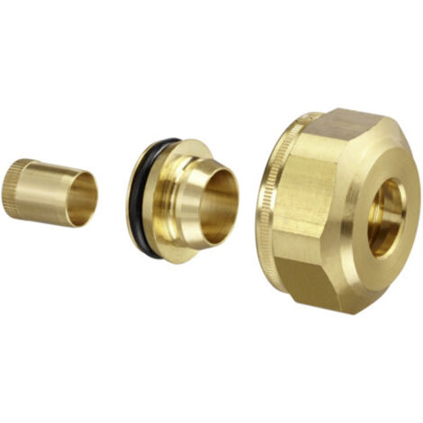 Oventrop Regusol Klemmringverschraubung DN 25 G 1” Überwurfmutter 18mm, 2-fach, Hülsen