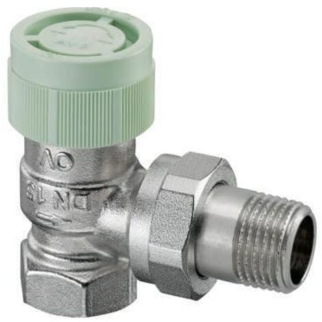 Oventrop RFV 9 Thermostatventil DN 15 R 1/2” Außengewinde, PN 10 Eckausführung