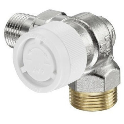 OVENTROP Robinet thermostatique AV 9 équerre à angle droit DN 15, G 3/4 AG x R 1/2, PN 10, 1183447