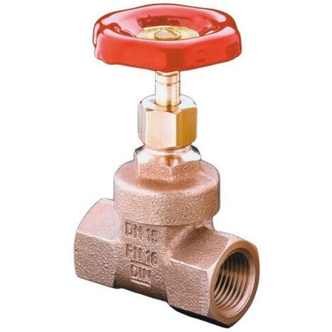 Oventrop Rotguss Muffenschieber 1/2", 104 30 04