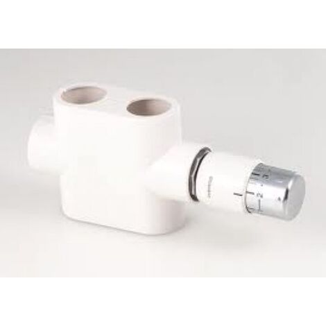 Oventrop Set di collegamento 1, forma diritta, bianco - 1184183