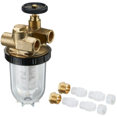 Oventrop Set Zweistrang-Heizölfilter bestehend aus Filter und Quetschring Verschraubung