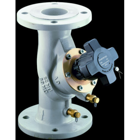 Oventrop Strangregulierventil Hydrocontrol VFN DN 80 PN 25 Flansch DIN, 2 Messventile,GGG 50