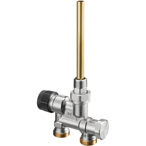 Oventrop Tauchrohrventil Zweirohr-System DN 15 3/4" Außengewinde, senkrechte Lanze