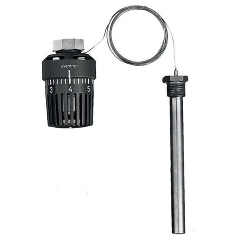 Oventrop Temperaturregler mit Tauchfühler 40 - 70 °C, Kapillarrohr 2 m, Anschluss G ½'' 1140562