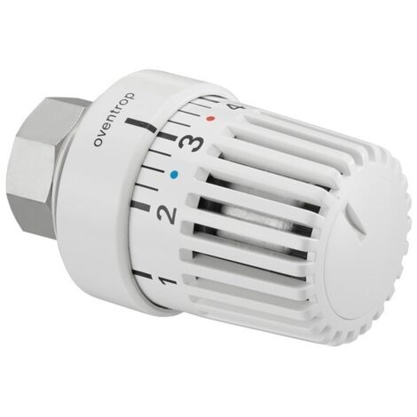 OVENTROP Termostato Uni L M 30 x 1,0, 7-28 C, 0  1-5, sensor de líquido, blanco, 1011401