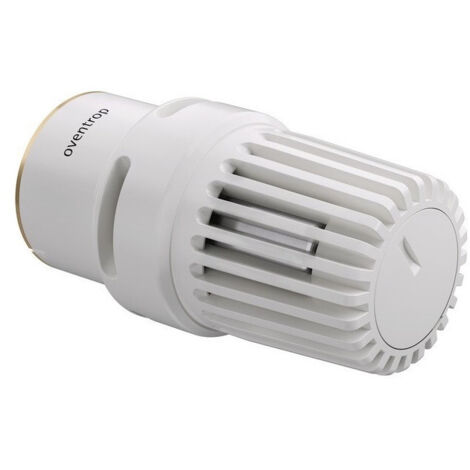 OVENTROP Termostato Uni LDB raccordo a morsetto, 7-28 C,  1-5, con sensore a liquido, bianco, 1011440