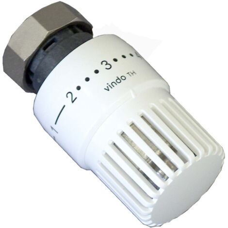 Oventrop – Tête thermostatique M30 x 1,5 – Plage de réglage 7-28 °C – Fonction hors-gel – Compatible vannes RTD Danfoss - m30x15