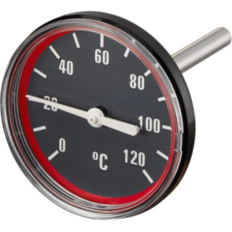 Oventrop Thermometer für Regumat-180 DN 25, Rot, Baujahr bis 2015