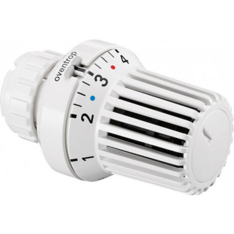 OVENTROP Thermostat Uni XD Raccord à serrage, 7-28 C, 1-5, sonde à liquide, blanc, 1011374