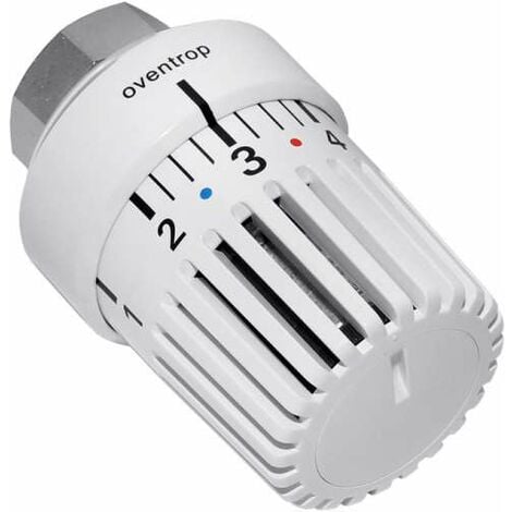 Oventrop Thermostat ''Uni LH''7-28 C, 0 1-5, Flüssig-Fühler M 30x1,5 weiß 1011465